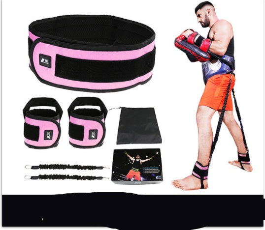 Leg Squat Boxing Combat Training Resistance Bands Fitness Combat Fighting Resistance Force Agility Workout Exercise Equipment